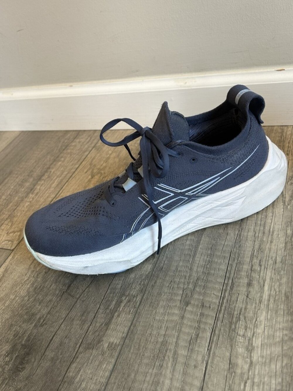 Asics Gel Nimbus 26 Running Shoes Women Sz 10.5 Blue FF Blast+ PureGEL Sneakers - Picture 8 of 16